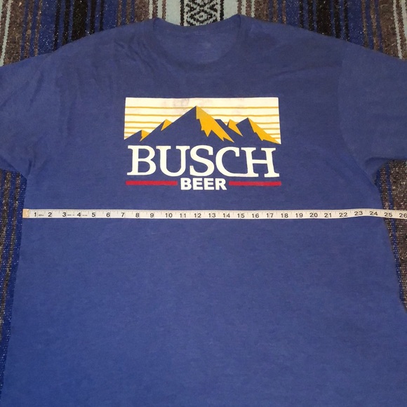 Classic Busch Beer Tee Shirt - Picture 9 of 10